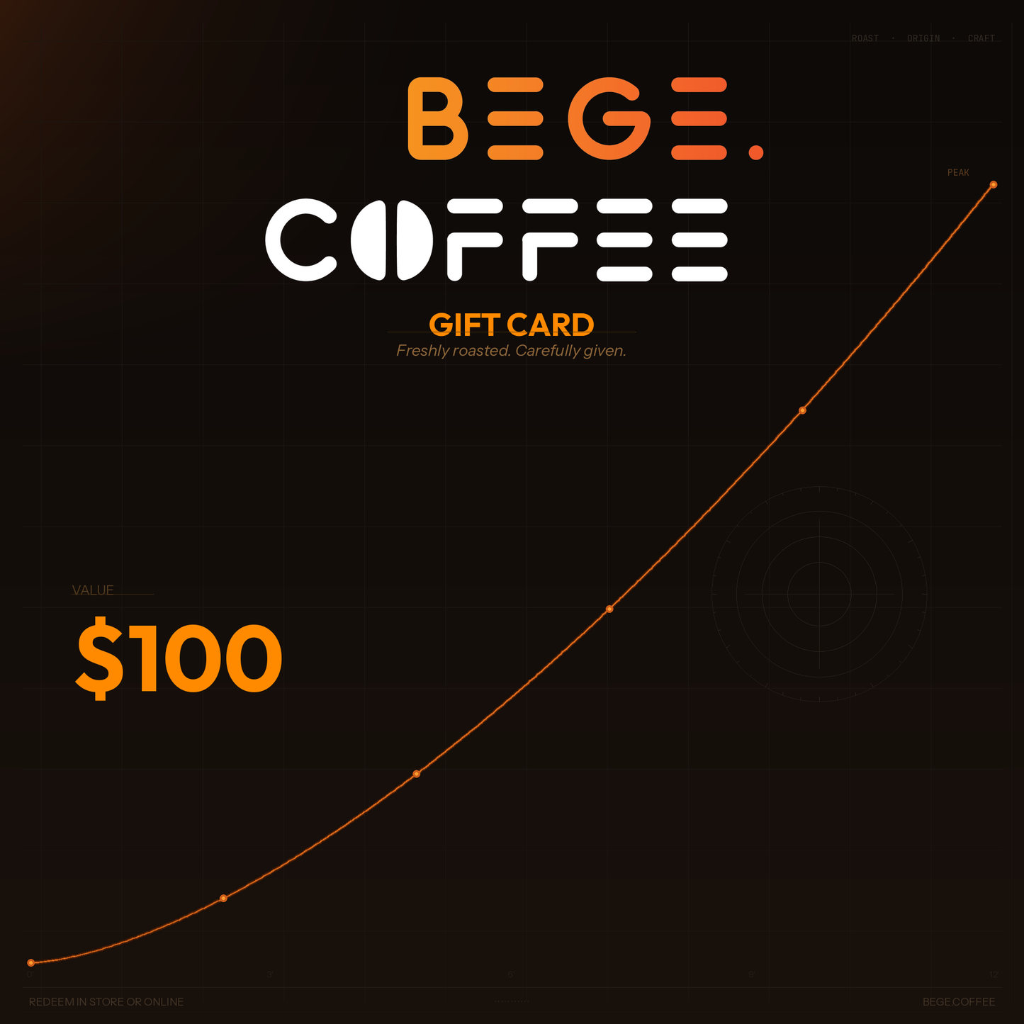 BeGe Coffee Gift Card
