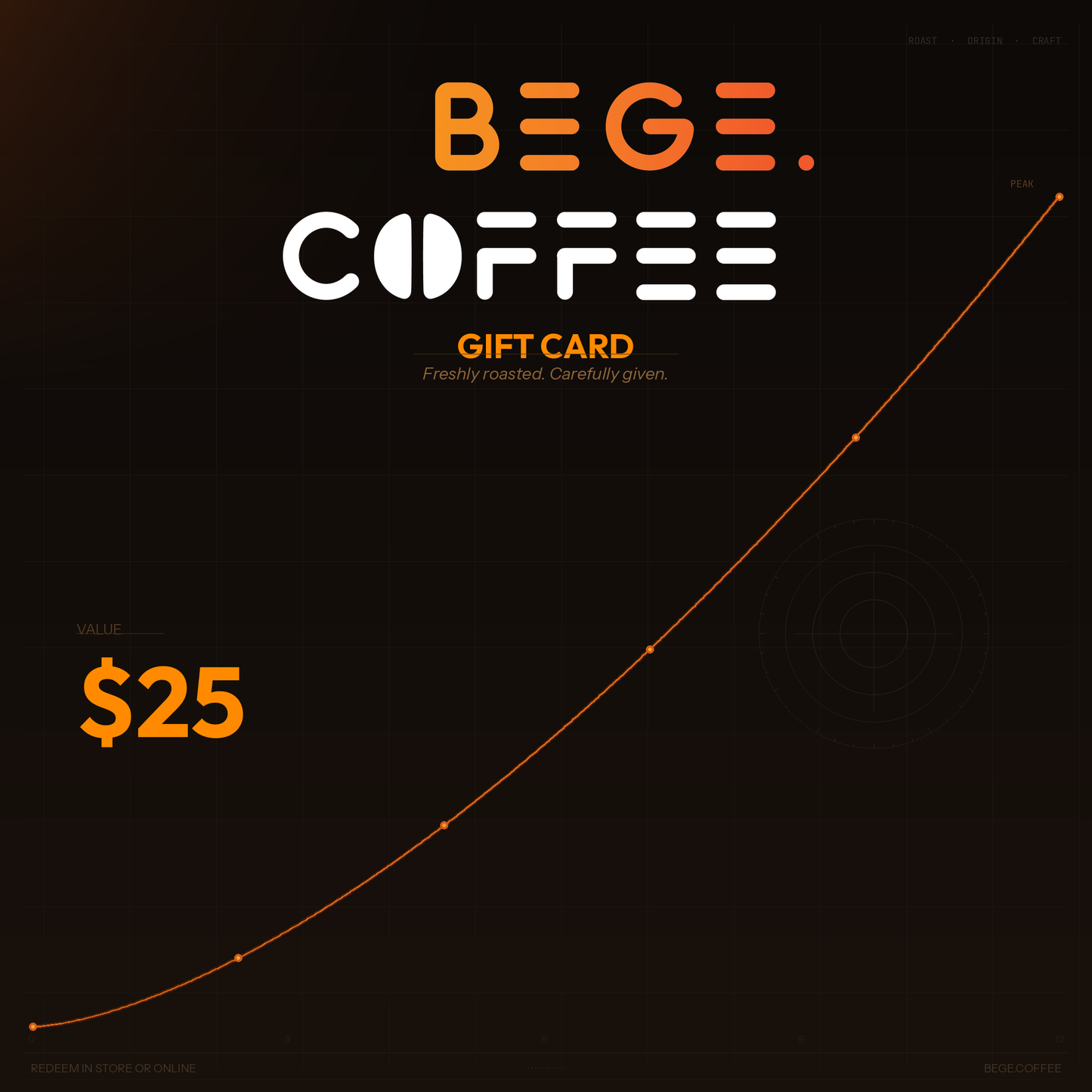 BeGe Coffee Gift Card